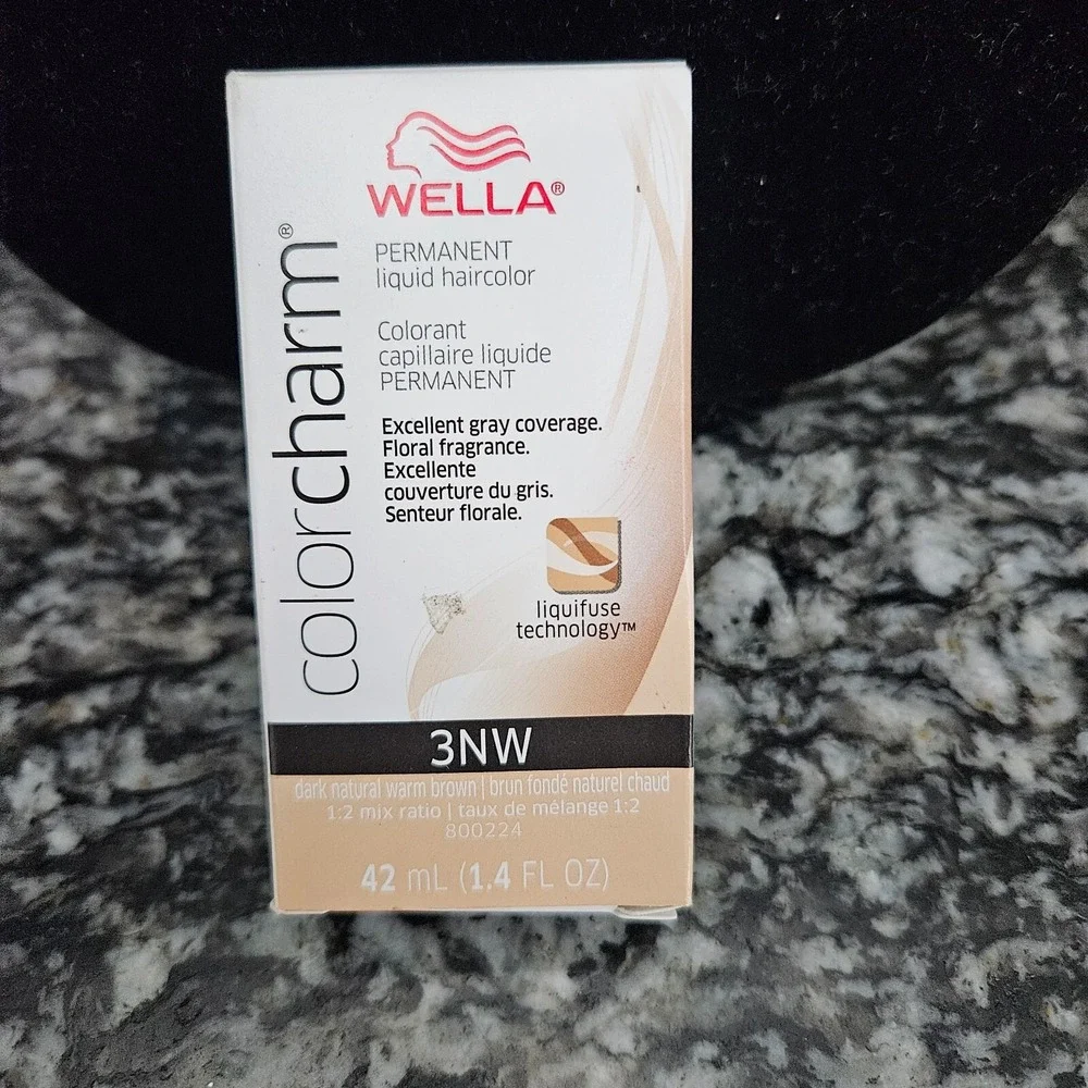 3NW Wella‎ Color Charm Permanent Liquid Hair Color  NIB